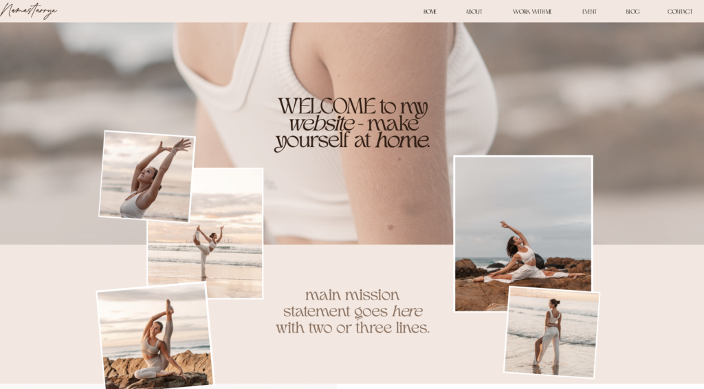 yoga website
